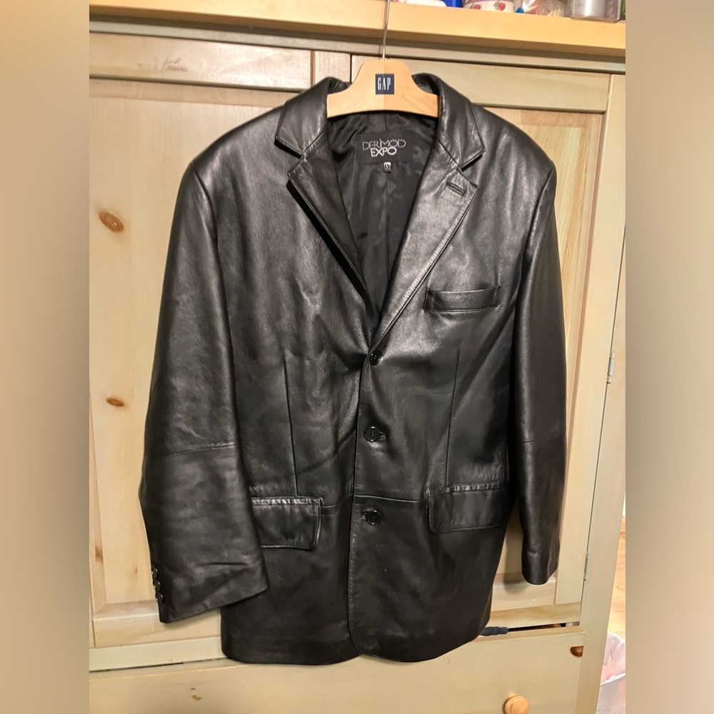 Derimod Expo 100% Leather Jacket! Size Large